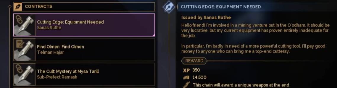 dune awakening contracts for solari